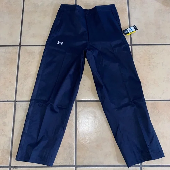 UNDER ARMOUR Men's UA Storm Team Rain/Snow Pants Navy Size XL NWT MSRP $130